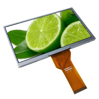 China Integrated TFT Color LCD Display 800x480 50 Pins 250 Nits Brightness With RGB Interface for sale