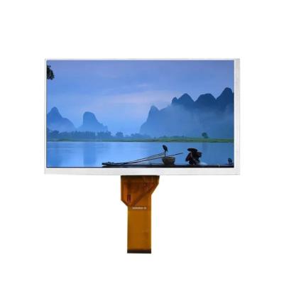 China 250 Nits 50 Pins TFT Color Monitor 7 Inch 70 Degree LCD 800x480 for sale