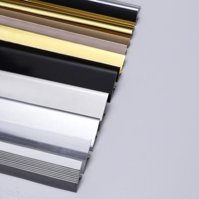 China Free Sample Modern OEM Logo Decorative Stainless Steel T Tile Trim Profile for sale