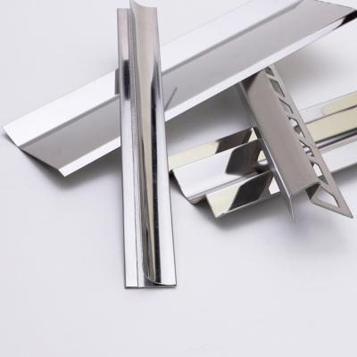 China Foshan Nanhai Modern Area Hot Selling Customized Stainless Steel Tile Trim for sale