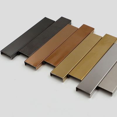 China Factory Direct Sales Modern Decorative Stainless Steel Metal Wall Trim for sale