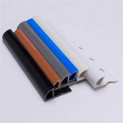 China Modern Wholesale Specials Round Edge PVC Tile Trim for sale