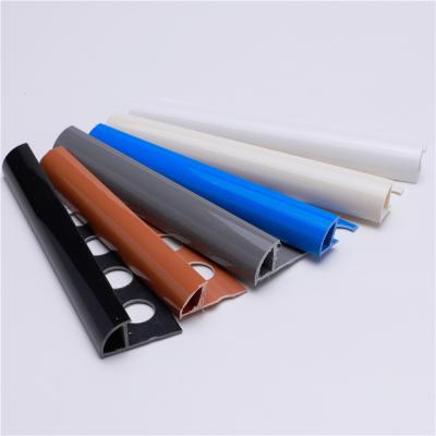 China Factory Direct Sales Modern PVC Ceramic Tile Trim Plastic For Edge Marble Decoration for sale