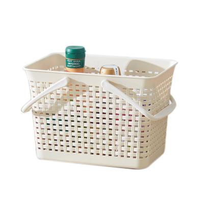 China Viable Hand Basket Cavity Drain Bath Basket Children's Toys Storage Basket for sale