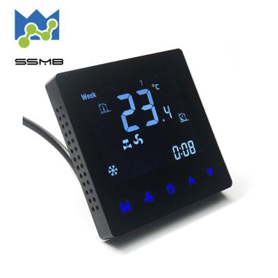 China Modern Digital LCD Display Auto Electric Heating System Thermostat for sale