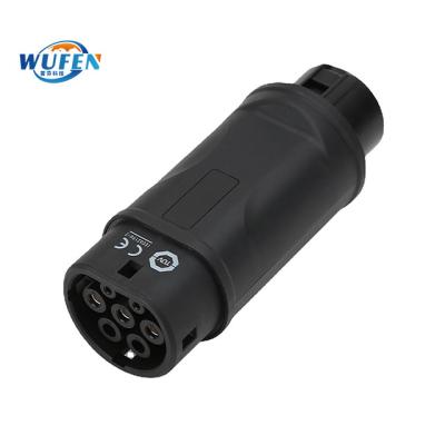 China New energyType1to Type2 Charging Gun SAE J1772 IEC62196 SAE J1772 Standard Car Adapter for sale