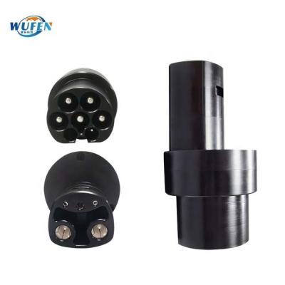 China Tesla Model 3/Y/S/X EV Charging Type - 2 to Tesla Adapter for Tesla Type - 2 EU EV Connector Adapter for sale