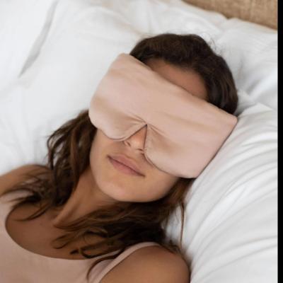 China Pure Color Cotton Eye Patch Circles Eye Shade Eye Mask Dark Sleep Visor With Loose Band for sale