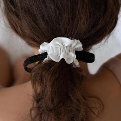 China Sexy Women Sleepwear Pajamas Elastic Hair Bands Solid Color Hair Bands Head Bands Fashion Scrunchie Hair Band for sale