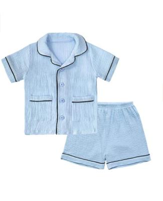 China 2021 Thermal Baby Sleepwear Toddler Boy Girl 2 Piece Pajamas Set Child Cotton Sleep Pajamas for sale