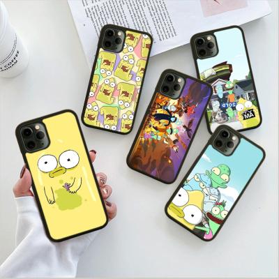 China Hot Selling Shockproof Funny Anime Opposites Silicon Solar Cell Phone Case For iPhone 11 12 Pro 13 X/XS XR XSMAX 6/6S 7 8Plus Max Case for sale