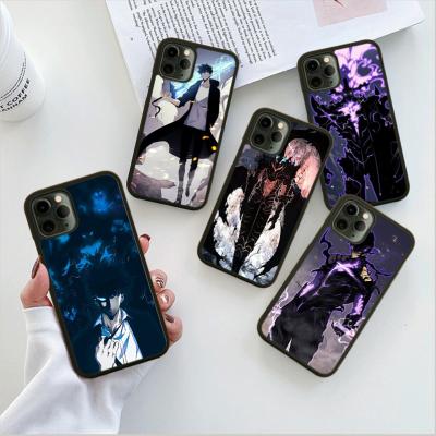 China Hot Selling Anime Shockproof Solo Leveling Rubber TPU+PC Phone Case For iPhone 13Pro Max 11 12Pro XR XsMAX 7 8Plus Mobile Cover for sale