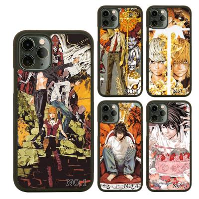 China Classic Japanese Anime Death Note TPU+PC Shockproof Cell Phone Case For iPhone 12 13 11 pro Max Cover for sale