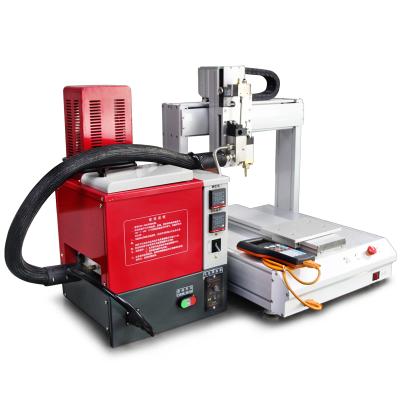 China Factory Automatic Syringe 30cc 3 Axis Dispenser PUR Precise Desktop Hot Melt Glue Machine for sale