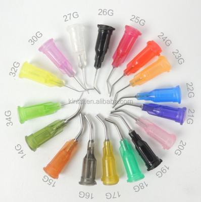 China 100MM Silicone 14G Glue Dispenser Needle Paint Machine Accurate Dispensing Tip for sale