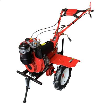 China Factory MeiQi 9HP 178F Diesel Engine Tiller Rotary Cultivator Tiller for sale