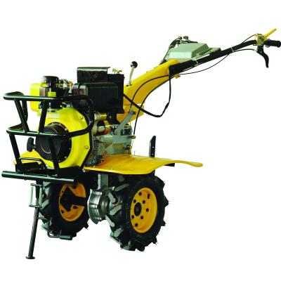 China Modern Factory Electric Diesel Engine 178F Mini Start Tiller Plow , Rotary And Trenching Equipment for sale