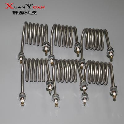 China 1Cr18 Ni9Ti Stainless Steel Electric Heating Element Coil Heater for sale