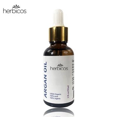 China Moisturize Herbicos Argan Oil Hair Serum Essential Natural Organic Moroccan 100% Pure Effective Oil for sale