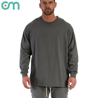 China Breathable Men Long Sleeve Solid Color Thermal Slim Fit Classic T-Shirt for sale