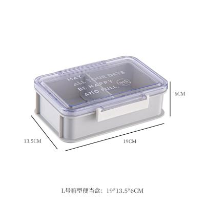 China Wholesale Freshness Preservation Factory Cheap Price Wall Food Container Flask Rectangle Lunch Box for sale