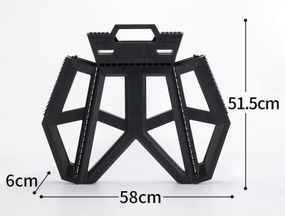 China Newly Designed Plastic Foldable Foldable Portable Outdoor Folding Stool Picnic Camping Chair Camping Stool for sale