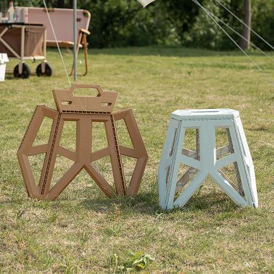 China Foldable High Quality Heavy Duty Plastic Folding Stool For Camping Folding Stool for sale