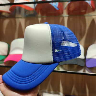 China COMMON Style High Quality Hat Custom Logo 5 Panel Baseball Cap Trucker Mesh Hats Hat for sale