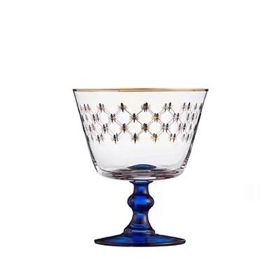 China Viable Romantic Perfect Wedding Wine Glass Heel Luxury Goblet for sale