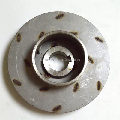 China Pump Impeller Stainless Steel Laser Welding Impeller For Vertical Pipeline Pump 125x10 for sale