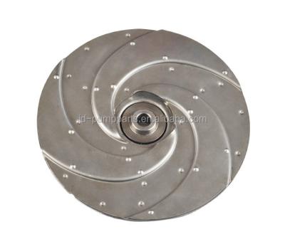 China Welding Pump Impeller Stainless Steel Impellers For GXCP Series Centrifugal Pumps for sale