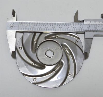 China Pump Impeller Stainless Steel Welding Open Type Impellers for sale