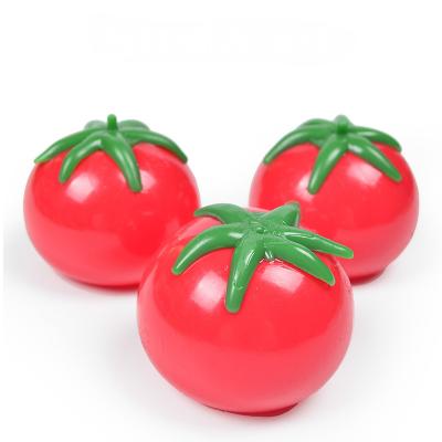 China Unique Hot Selling Fancy Amazon Led New Body Exhaling Toy Simulation Venting Fruit Can't Be Broken Or Broken Tomato Can't Be Broken for sale