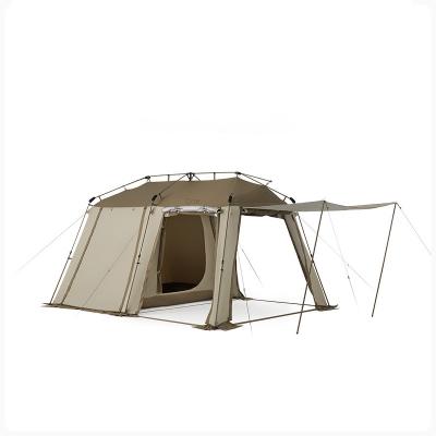 China Straight Brace Type Roof 2023 New Product Village13 easy-to-laid-out tent living room version wild outdoor camping for sale