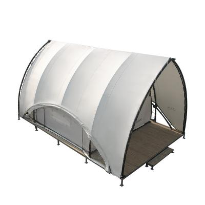 China Outdoor Tent Stake Hotel Tent Camp Tube Type GUEST HOUSE Camping Sailing Tent Beach Seaside Wind-Resistant Rainproof Accommodation Tent for sale