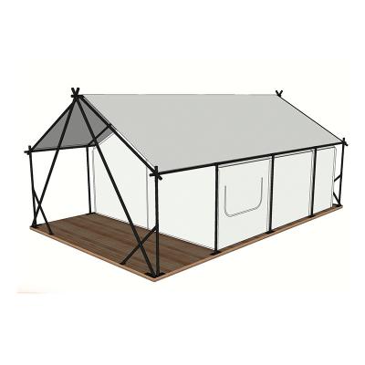 China Tube Type Tent Stake Double-Layer Canopy Canopy Camp Scenic Spot Outdoor Camping GUEST HOUSE Resort Large Hotel Tent Processing Customization for sale