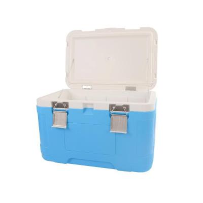 China Outdoor Portable Incubator Vehicle Mounted Freezer Vehicle Mounted Ice Cube Food Grade Insulated Camping Cold Box for sale