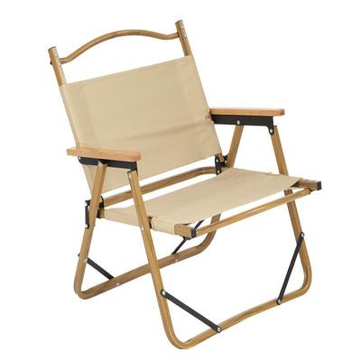 China New Solid Wood Folding Chair Outdoor Deck Chair Hanging Chair Camping Garden Pool Beach Chair Space Saving 2023 for sale