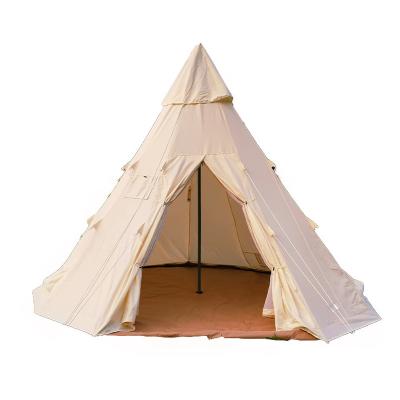 China Extended Type Harajuku Outdoor Camping Tent Pyramid Yindi Camp GUEST HOUSE Thickened Wind-Resistant Lightweight Luxury Camping Tent Waterproof for sale