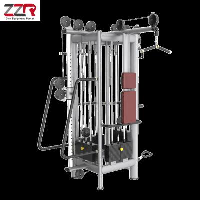 China Commercial Multi Use Body Building Equipment Strength Equipment 4-Station Gym Machines Fitness Equipment for sale