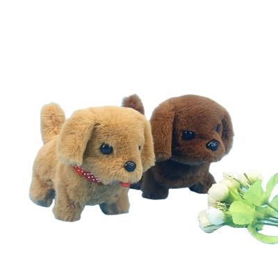 China Can raise the tongue factory direct sale children's electric dog toys will raise the tongue plush toy dog ​​cute pet cute dog for sale