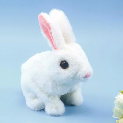 China Electric Toy Rabbit New Arrive Long Ear Stuffed Animal Rabbit Stuffed Toys Plush for sale