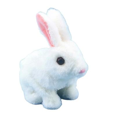 China Hot Selling Electric Toy Rabbit Stuffed Plush Christmas Toys Rabbit Kids Children for sale