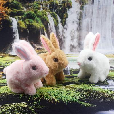 China Factory wholesale electric plush rabbit toy plush electric rabbit toys for baby for sale