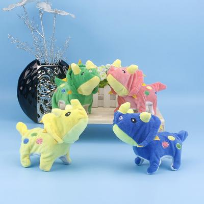 China Electric dinosaur factory direct sales of children's toys games small custom electric animal dinosaur plush for sale