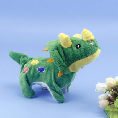 China Electric Dinosaur New Arrive 2021 Hot Selling Fresh Children's Pet Electric Plush Dinosaur Toys for sale