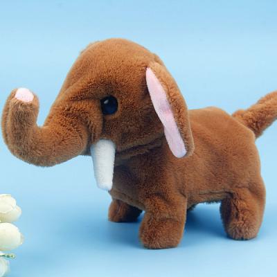 China Electric Toy Elephant Factory Wholesale Plush Stuffed Toy Animal for sale