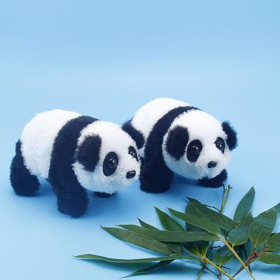 China Pandas can walk and play music factory direct selling children's electric giant panda plush toy panda with Chinese music giant panda soft fabric for sale