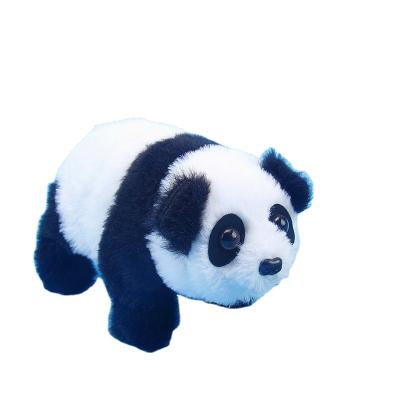 China Pandas can walk and play plush toy best-selling toys music high quality electric children's animal panda for sale