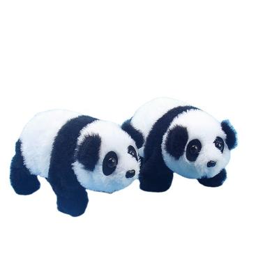 China Pandas Can Walk And Play New Design Music Panda Stuffed Animal Soft Electric Children'S Toy for sale